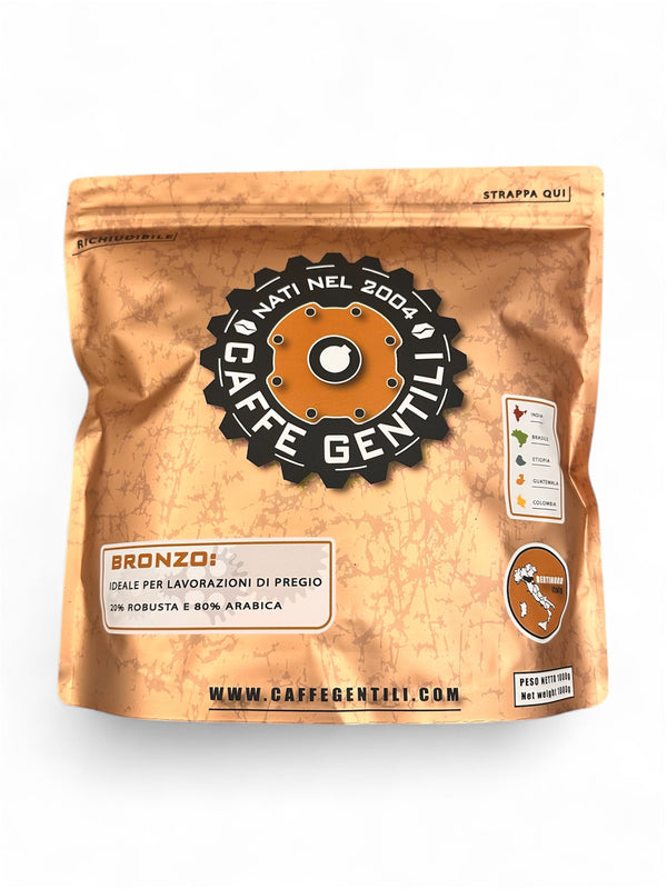 Caffè in Grani per Espresso Bronzo